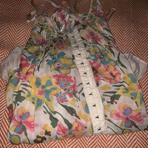 Free People floral tank
